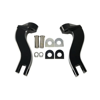 Montážne súpravy na zadné stupačky motocykla a opierku nôh spolujazdca pre Harley Touring 93-16 Street Electra Glide Road King