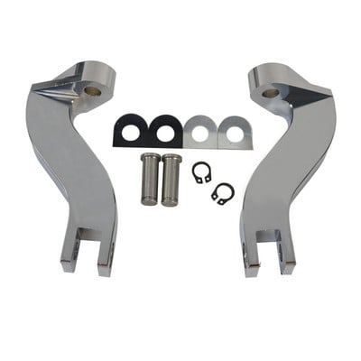 Montážne súpravy na zadné stupačky motocykla a opierku nôh spolujazdca pre Harley Touring 93-16 Street Electra Glide Road King