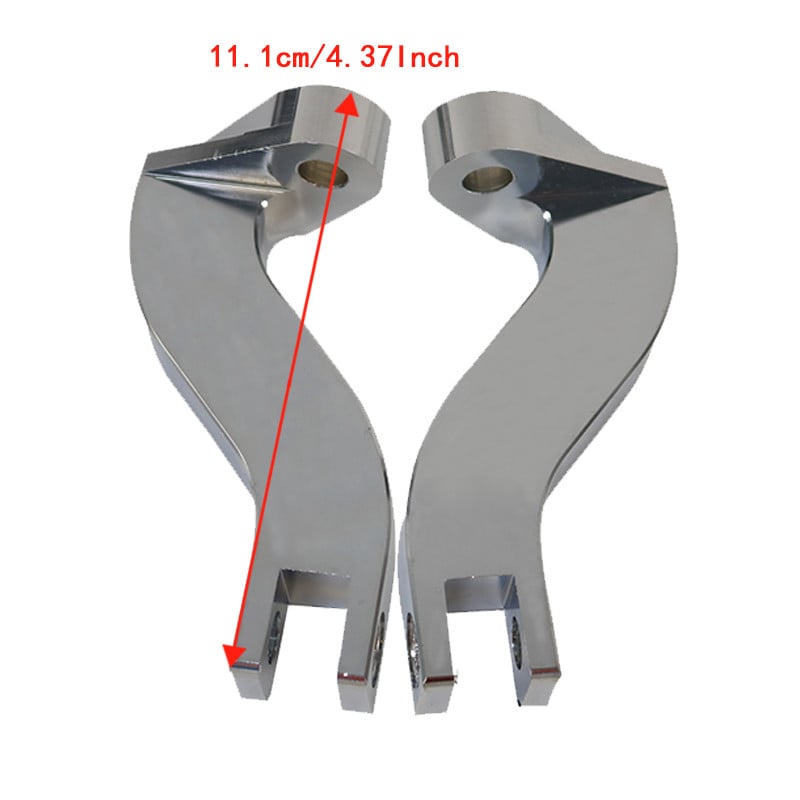 Montážne súpravy na zadné stupačky motocykla a opierku nôh spolujazdca pre Harley Touring 93-16 Street Electra Glide Road King