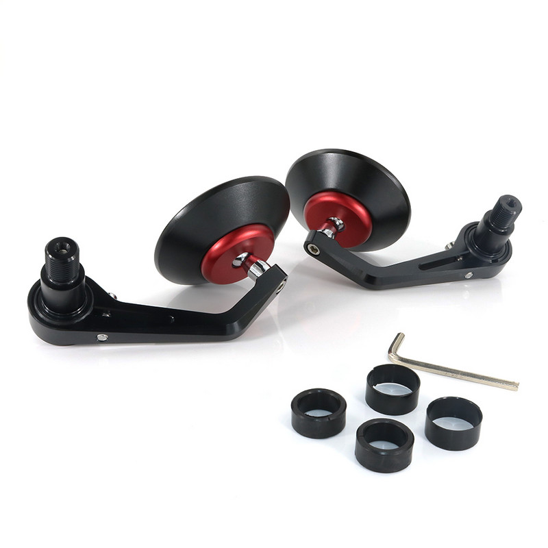 Vhodné pre Yamaha XSR900 XSR700 Tmax500 Tmax530 FZR600 FZR1000 Cafe Racer CNC spätné zrkadlo na konci riadidiel bočné spätné zrkadlá