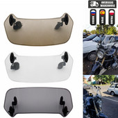 Univerzálny spojler na čelné sklo motocykla s upínacím mechanizmom pre BMW, R1200GS, F800GS, Yamaha...