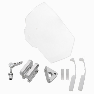 Univerzálny spojler na čelné sklo motocykla s upínacím mechanizmom pre BMW, R1200GS, F800GS, Yamaha...