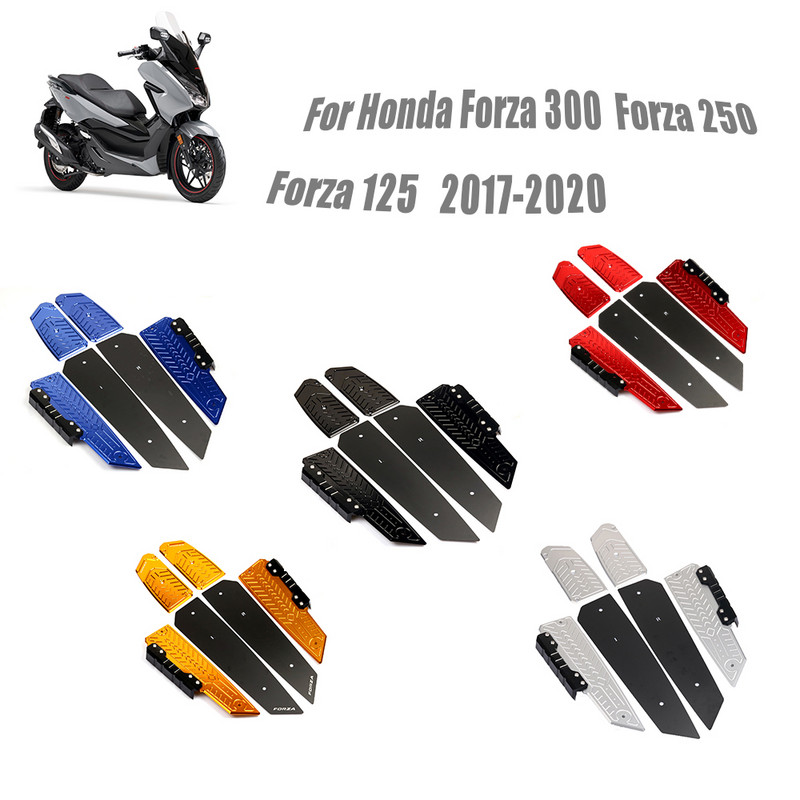 Motocyklové príslušenstvo, opierka na nohy, diely na pedále, protišmykové opierky na nohy, rohože, doska, schodíky pre Honda Forza300 250 125
