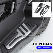 T-MAX 560 Nové motocyklové pedále, kolíky, opierky nôh, opierka nôh pre Yamaha TMAX T-max 560 T-MAX560 TMAX560 2022 1 pár