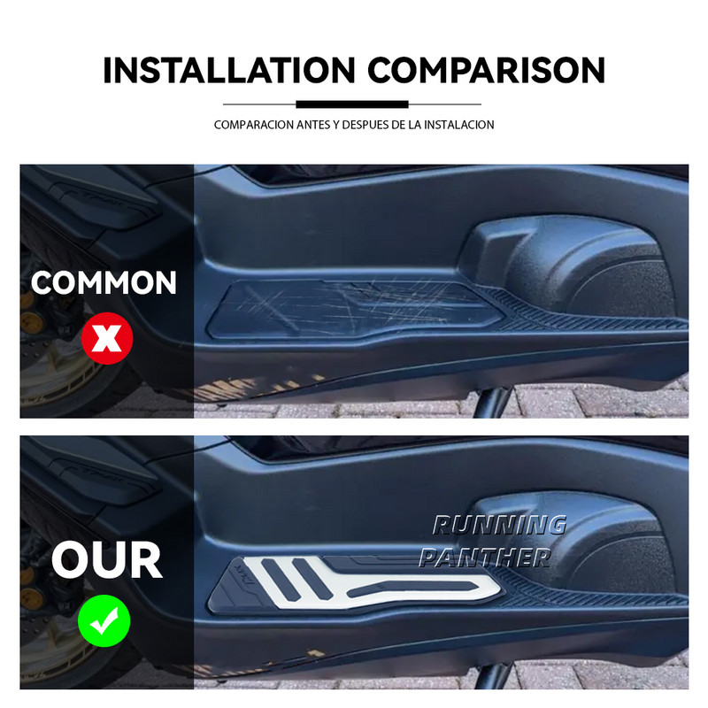 T-MAX 560 Nové motocyklové pedále, kolíky, opierky nôh, opierka nôh pre Yamaha TMAX T-max 560 T-MAX560 TMAX560 2022 1 pár