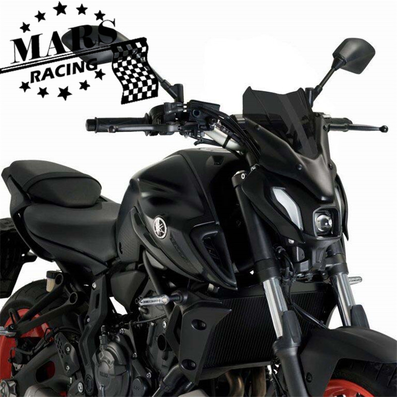 Pre YAMAHA NOVÝ MT07 MT-07 FZ07 mt07 2021 2022 Čelné sklo motocykla, hliníková súprava, deflektor, kryt kapotáže
