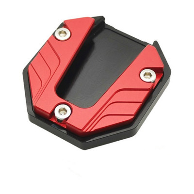 Alumíniumötvözet motorkerékpár támasztótámasz hosszabbító láb oldalsó állvány hosszabbító lábpárna tartólemez motorkerékpár tartozékok