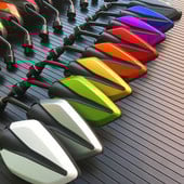 1 pár univerzálnych 10 mm spätných zrkadiel na motocykel, spätné zrkadlo na riadidlá motocykla pre Honda Suzuki Yamaha Scooter