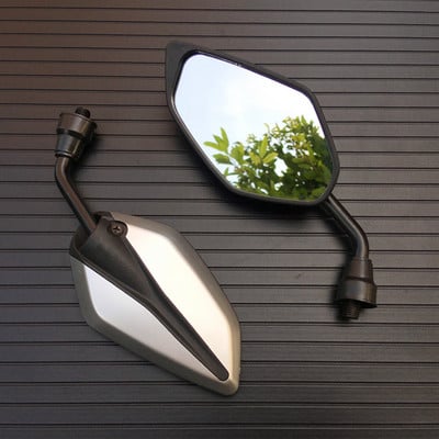 1 pár univerzálnych 10 mm spätných zrkadiel na motocykel, spätné zrkadlo na riadidlá motocykla pre Honda Suzuki Yamaha Scooter