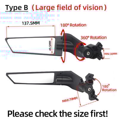 Pre Suzuki GSXR 600 750 1000 GSX1300R GSX650F GSX-R Modifikované veterné krídlo, nastaviteľné otočné spätné zrkadlá so svetlami