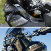 Bočné panely pre Yamaha XT1200Z XT 1200 Z Super Tenere 2012-2021 2020 2019 2018 Deflektory na čelné sklo, pár, chrániče ruky
