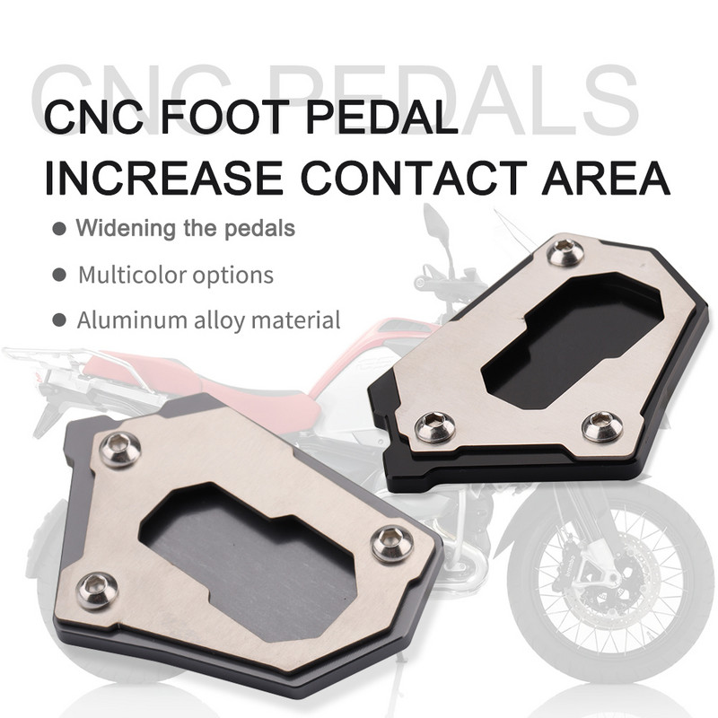 Predĺženie bočného stojana pre motocykel, opierka na nohy, vhodná pre BMW R1200GS Adventure R1250GS Adv R1200 GS LC 2013-2020 2019