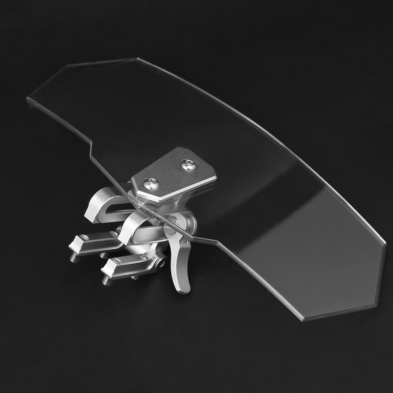 Universalus Motociklui Reguliuojamas priekinis stiklas Vėjo deflektorius priekinis stiklas, skirtas Kawasaki BMW Ducati Honda Benelli Triumph Yamaha