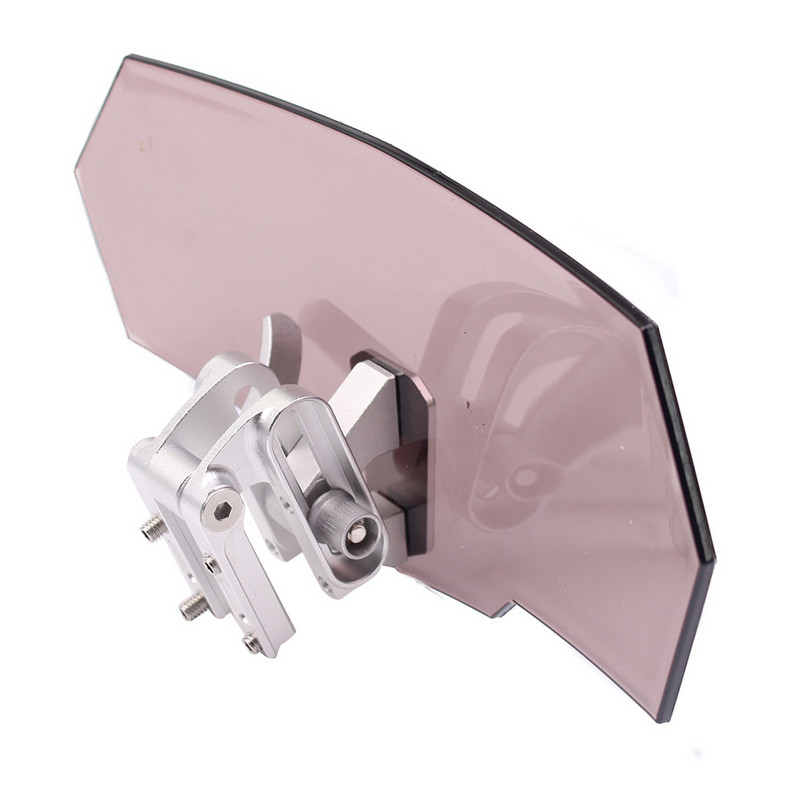 Universalus Motociklui Reguliuojamas priekinis stiklas Vėjo deflektorius priekinis stiklas, skirtas Kawasaki BMW Ducati Honda Benelli Triumph Yamaha