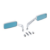 Motociklo galinio vaizdo šoniniai veidrodėliai, universalūs 8 mm ir 10 mm, skirti Harley Honda Kawasaki Suzuki Street Sport Bike Cruiser Chopper Touring