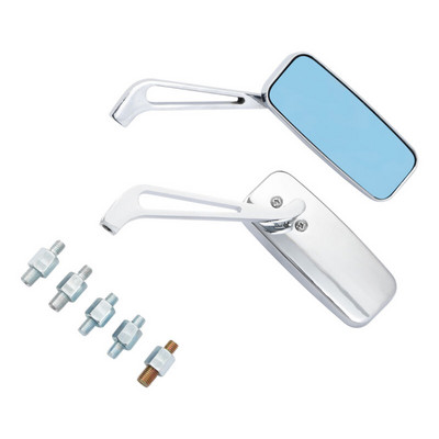 Motociklo galinio vaizdo šoniniai veidrodėliai, universalūs 8 mm ir 10 mm, skirti Harley Honda Kawasaki Suzuki Street Sport Bike Cruiser Chopper Touring