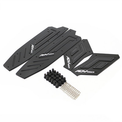 Skirta Honda ADV150 ADV 150 2017 2018 2019 2020 Priekinė ir galinė pėdų atrama CNC Step Footpad Motociklų priedai Kojos pedalas