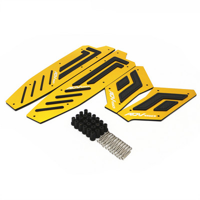 Skirta Honda ADV150 ADV 150 2017 2018 2019 2020 Priekinė ir galinė pėdų atrama CNC Step Footpad Motociklų priedai Kojos pedalas