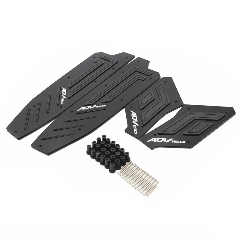 Skirta Honda ADV150 ADV 150 2017 2018 2019 2020 Priekinė ir galinė pėdų atrama CNC Step Footpad Motociklų priedai Kojos pedalas