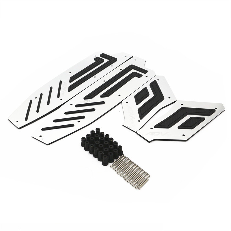 Skirta Honda ADV150 ADV 150 2017 2018 2019 2020 Priekinė ir galinė pėdų atrama CNC Step Footpad Motociklų priedai Kojos pedalas