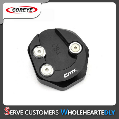 CMX500 motociklų priedai Atraminio stovo šoninio stovo prailginimo padidinimo plokštės padas, skirtas Honda Rebel 500 300 CMX300 CMX500 2017–2021 m.