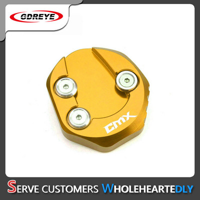 CMX500 motociklų priedai Atraminio stovo šoninio stovo prailginimo padidinimo plokštės padas, skirtas Honda Rebel 500 300 CMX300 CMX500 2017–2021 m.