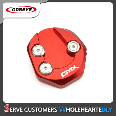 CMX500 motociklų priedai Atraminio stovo šoninio stovo prailginimo padidinimo plokštės padas, skirtas Honda Rebel 500 300 CMX300 CMX500 2017–2021 m.