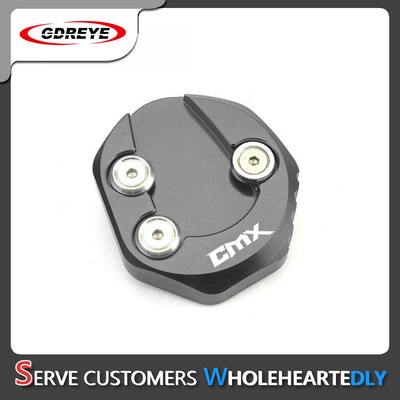 CMX500 motociklų priedai Atraminio stovo šoninio stovo prailginimo padidinimo plokštės padas, skirtas Honda Rebel 500 300 CMX300 CMX500 2017–2021 m.