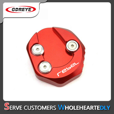 CMX500 motociklų priedai Atraminio stovo šoninio stovo prailginimo padidinimo plokštės padas, skirtas Honda Rebel 500 300 CMX300 CMX500 2017–2021 m.