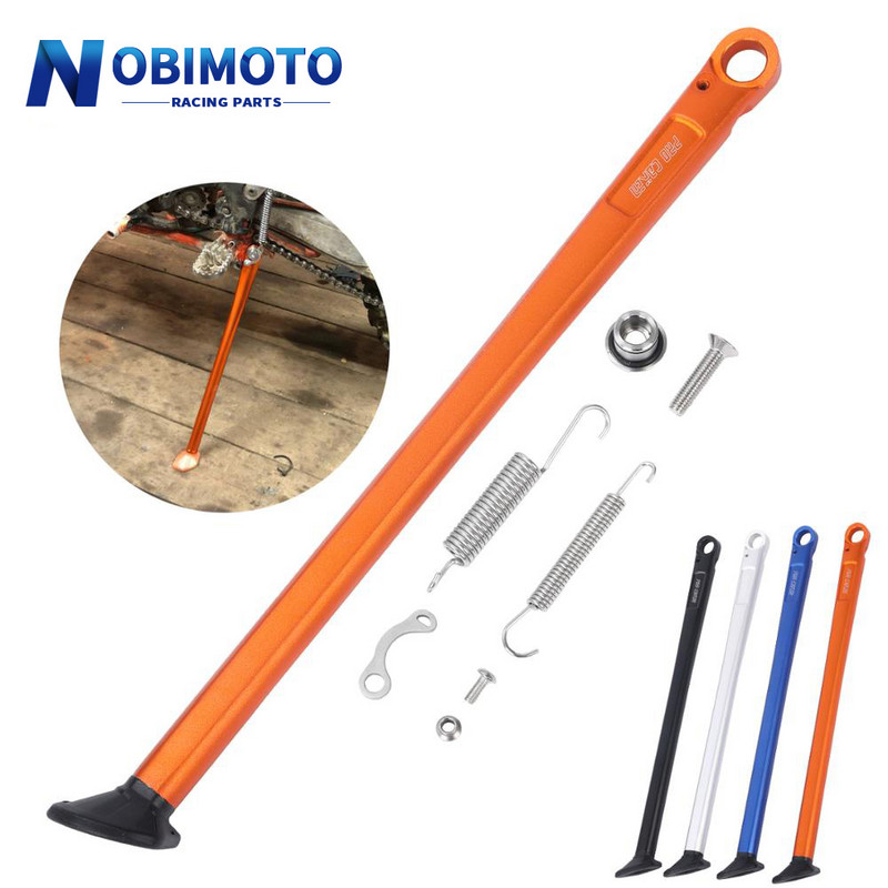 Странична стойка за паркиране, стойка + пружина, мотоциклет, CNC сплав, кована за EXC EXC-F XC XC-F XC-W EXC-R XCF-W EXCF XCW XCR-W