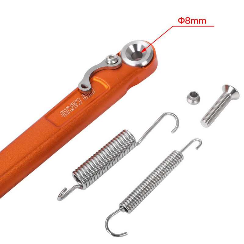 Странична стойка за паркиране, стойка + пружина, мотоциклет, CNC сплав, кована за EXC EXC-F XC XC-F XC-W EXC-R XCF-W EXCF XCW XCR-W