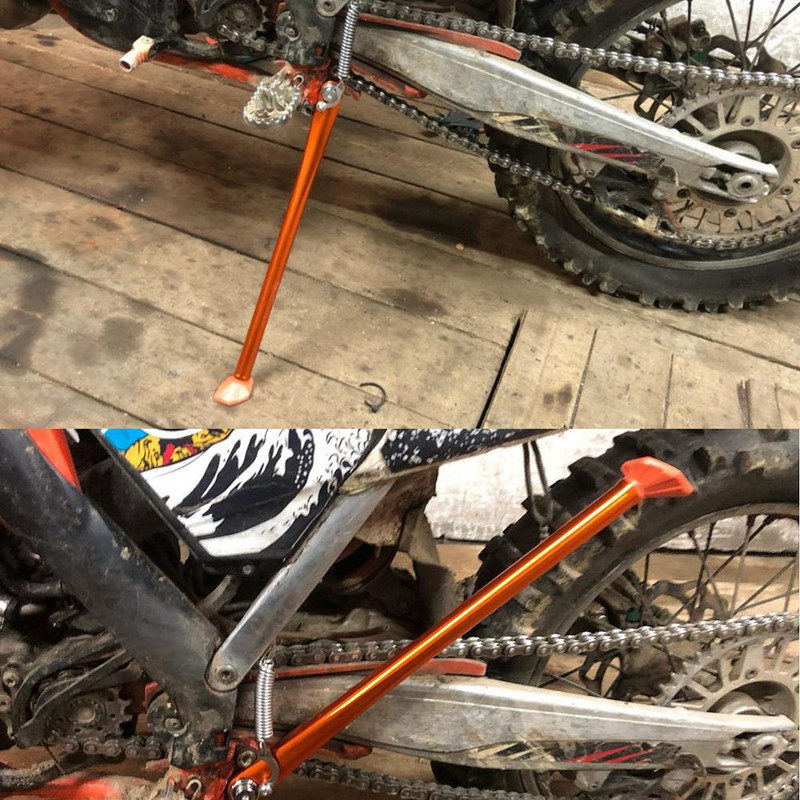 Странична стойка за паркиране, стойка + пружина, мотоциклет, CNC сплав, кована за EXC EXC-F XC XC-F XC-W EXC-R XCF-W EXCF XCW XCR-W