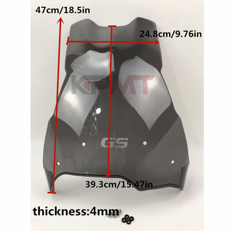 Skirta BMW F800GS F700GS F650GS GS 2008-2017 2016 2015 2014 2013 2012 2011 2009 Motociklams priekinis stiklas priekinio stiklo dvigubas burbulas