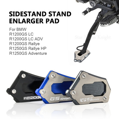 Pre BMW R1250GS Adventure R 1200 GS LC R1200GS Adv CNC stojan, bočný stojan, predlžovacia podložka, LOGO R1200GS R1250GS