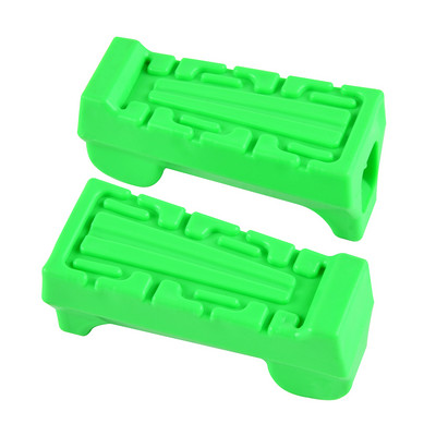 Yamaha YBR125 YBR 125 jaoks aastaringselt vasak ja parem mootorratta kummist eesmine jalatoe tihvtid jalatugi