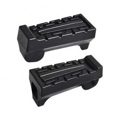 Yamaha YBR125 YBR 125 jaoks aastaringselt vasak ja parem mootorratta kummist eesmine jalatoe tihvtid jalatugi