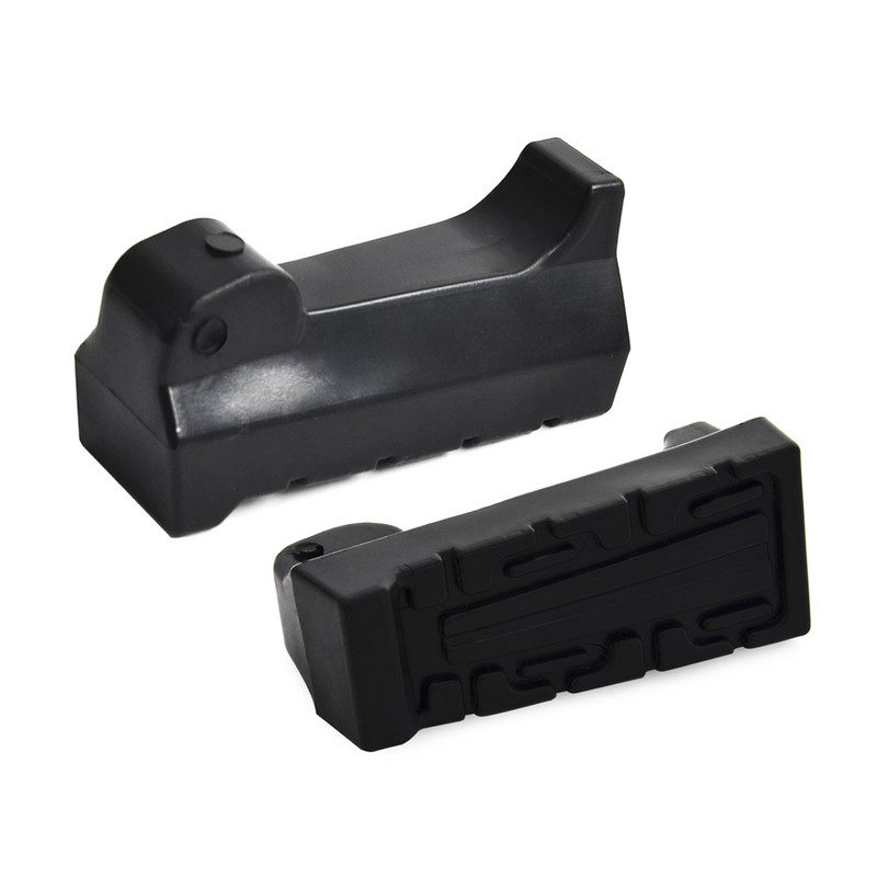 Yamaha YBR125 YBR 125 jaoks aastaringselt vasak ja parem mootorratta kummist eesmine jalatoe tihvtid jalatugi