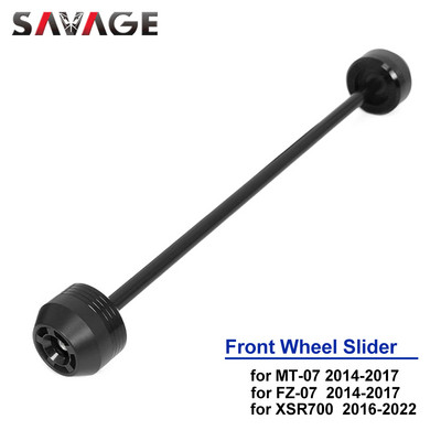 Galinio priekinio rato ašies šakės smūgio slankiklis skirtas YAMAHA MT07 FZ07 XSR700 MT-07 FZ-07 Motociklo stovo sraigtinės svirties ritės MT FZ 07