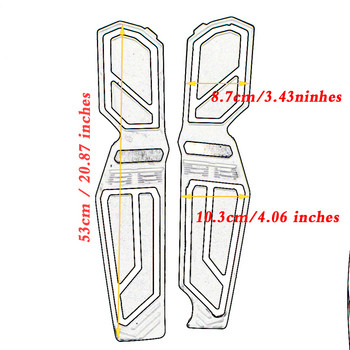 За HONDA X-ADV 750 Xadv 750 2017-2021 Мотоциклетна подложка за крака против хлъзгане, единичен преден педал