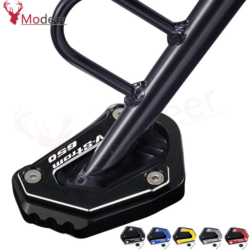 Skirta SUZUKI V-STROM 650 /XT VSTROM dl 650 DL650 V STROM650 2004-2023 2019 2018 2022 2021 Šoninio stovo padidinimo atramos plokštės padas