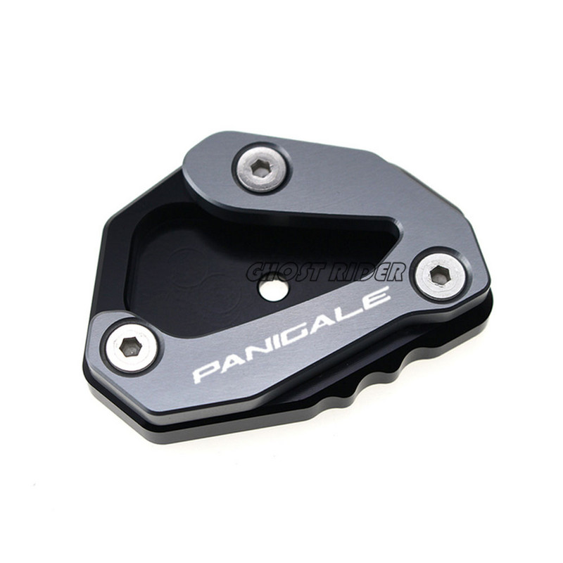 Motociklo atraminio stovo pėdos šoninis stovas Padidinti prailginimo pagalvėlę atraminė plokštė, skirta DUCATI 899 959 1199 1299 V2 Panigale priedams