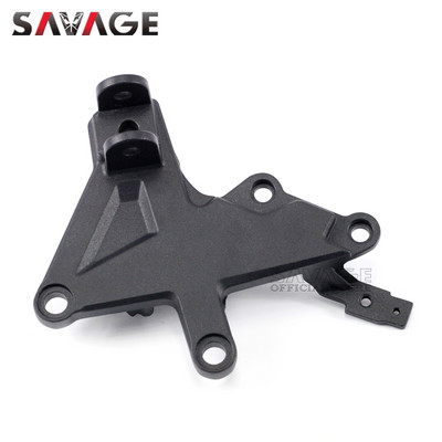 Priekinės pėdos atramos pėdos atramos pedalas, skirtas KAWASAKI ZX-10R NINJA ZX10R 2011-2022 ZX-10RR 2017 motociklo vairuotojo kairiojo dešiniojo laikiklio komplektas