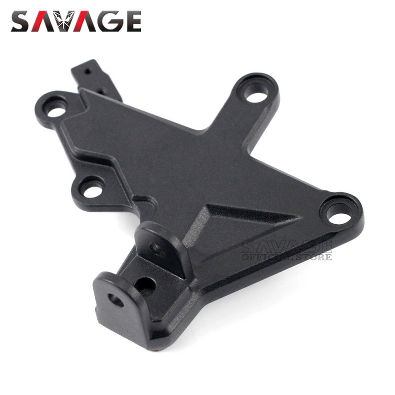 Priekinės pėdos atramos pėdos atramos pedalas, skirtas KAWASAKI ZX-10R NINJA ZX10R 2011-2022 ZX-10RR 2017 motociklo vairuotojo kairiojo dešiniojo laikiklio komplektas