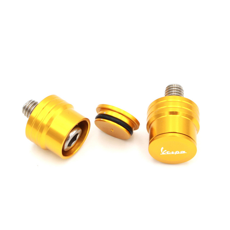 „Piaggio Vespa GTS300 GTS 300“ paspirtuko aliuminio veidrodžio anga uždangalo plokštės dangtelis kairėje ir dešinėje dekoratyvinių dangtelių priedai 2 vnt.