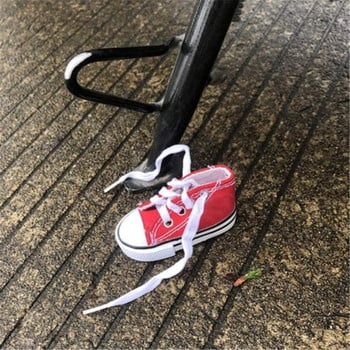 Πλαϊνή βάση μοτοσικλέτας Funny Cute Mini Shoe Bicycle Foot Support Βάση στήριξης μοτοσικλέτας 7,5 cm Αξεσουάρ παιχνιδιού