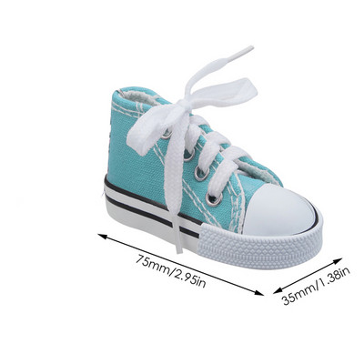 Motociklo šoninis stovas Juokingas mielas mini batas, dviračio pėdos atrama motociklo atrama 7,5 cm žaislų priedai