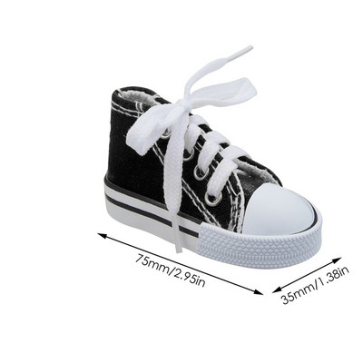 Motociklo šoninis stovas Juokingas mielas mini batas, dviračio pėdos atrama motociklo atrama 7,5 cm žaislų priedai