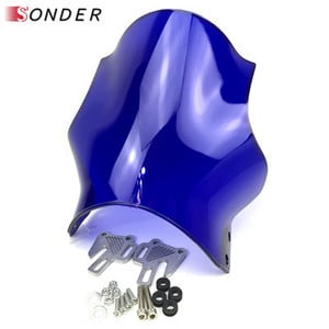 Szélvédő szélvédő Suzuki Bandit GSF 600 1200 GS500 GSX1100G VX800 Honda Hornet CB400 CB900 CB919 CB250 CB400SF-hez