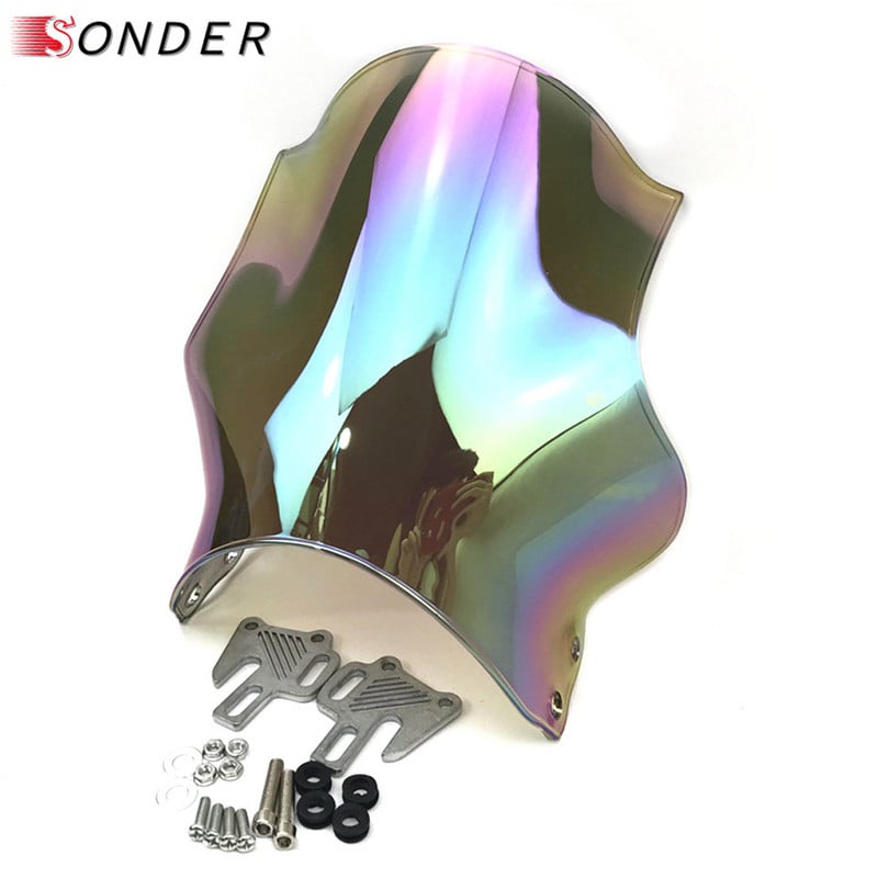 Szélvédő szélvédő Suzuki Bandit GSF 600 1200 GS500 GSX1100G VX800 Honda Hornet CB400 CB900 CB919 CB250 CB400SF-hez