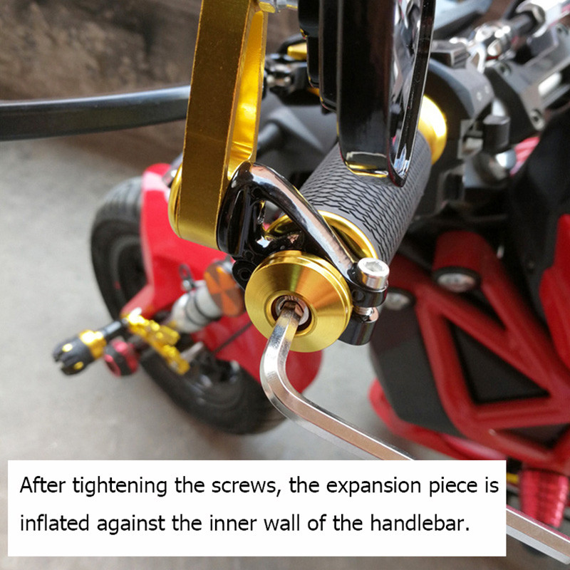 7/8" 22 mm poluga Stražnja ogledala Dodaci za motocikle Motocikli Skuteri Retrovizor Bočna ogledala Moto za Cafe Racer